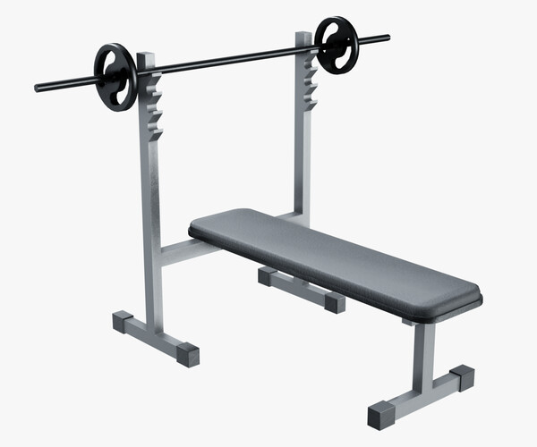 ArtStation Bench Press Game Assets