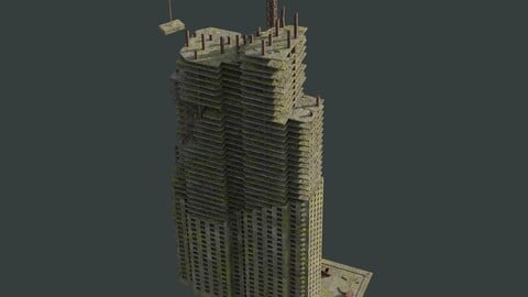 Post Apocalyptic Skyscraper