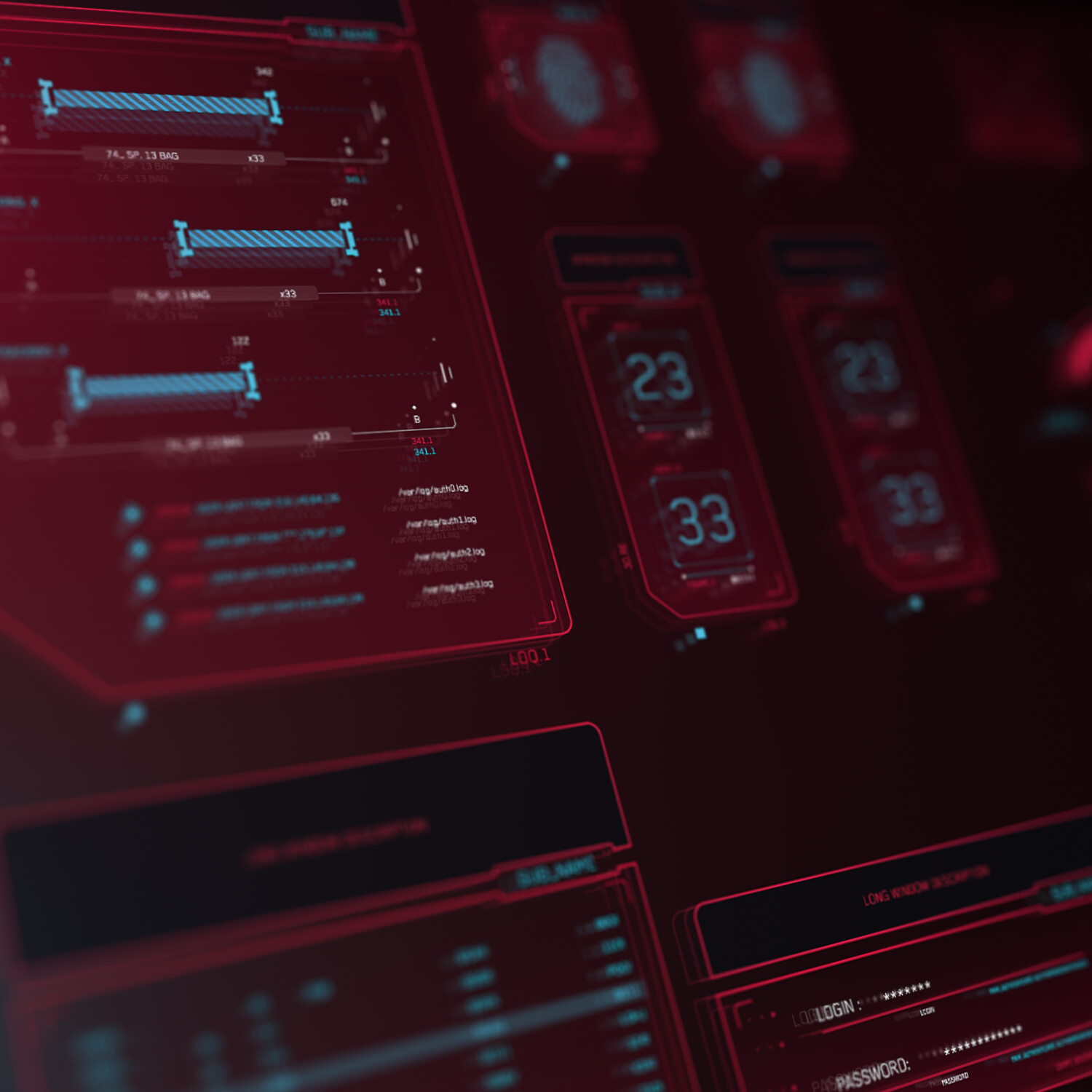 ArtStation - Cyberpunk Ui | Game Assets