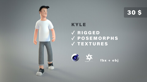 KYLE | stylized character