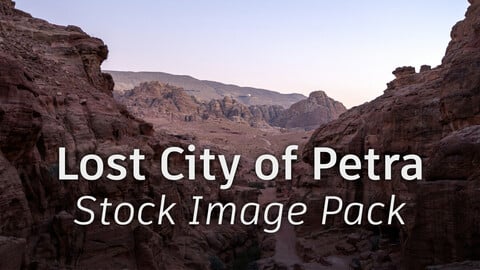 Lost City of Petra - Stock Image Pack 02