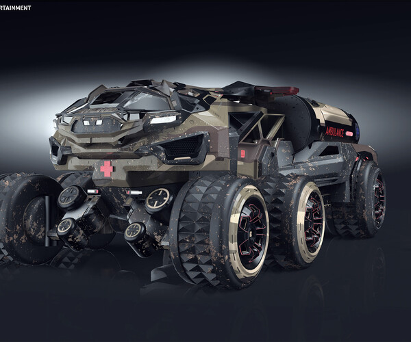 ArtStation - Vehicle design in 3D for entertainment | by Darko Markovic ...