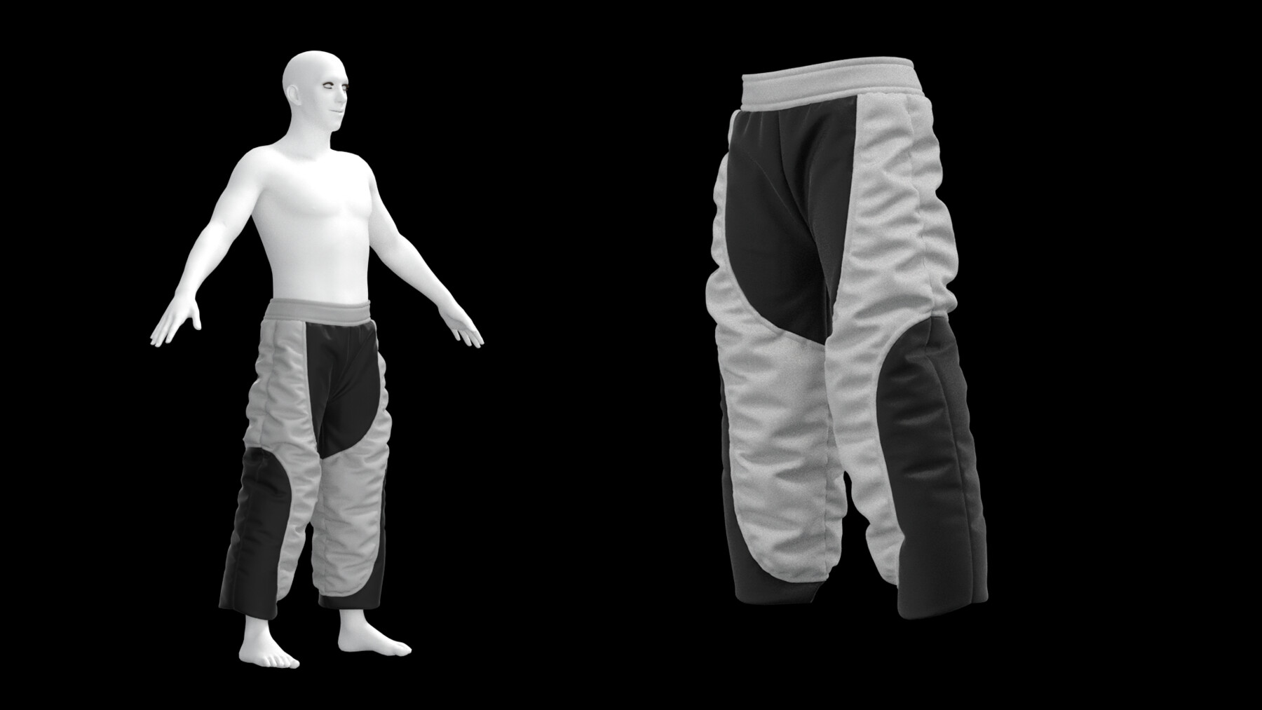 ArtStation - Future Fashion Basic Pants Pack Vol.1 - Clo3D ...