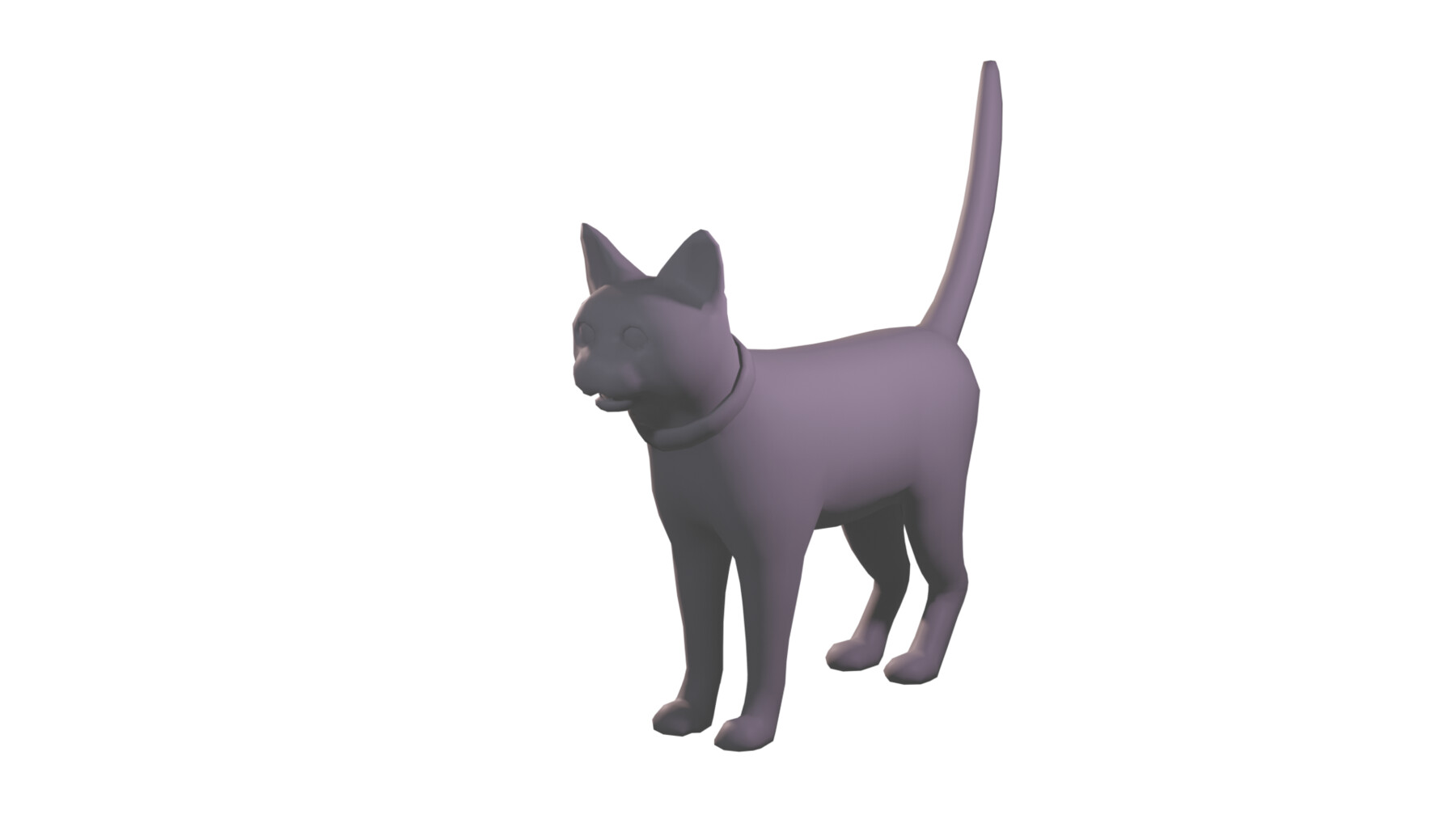 ArtStation - Rigged Low-Poly Cartoon Cat | Resources