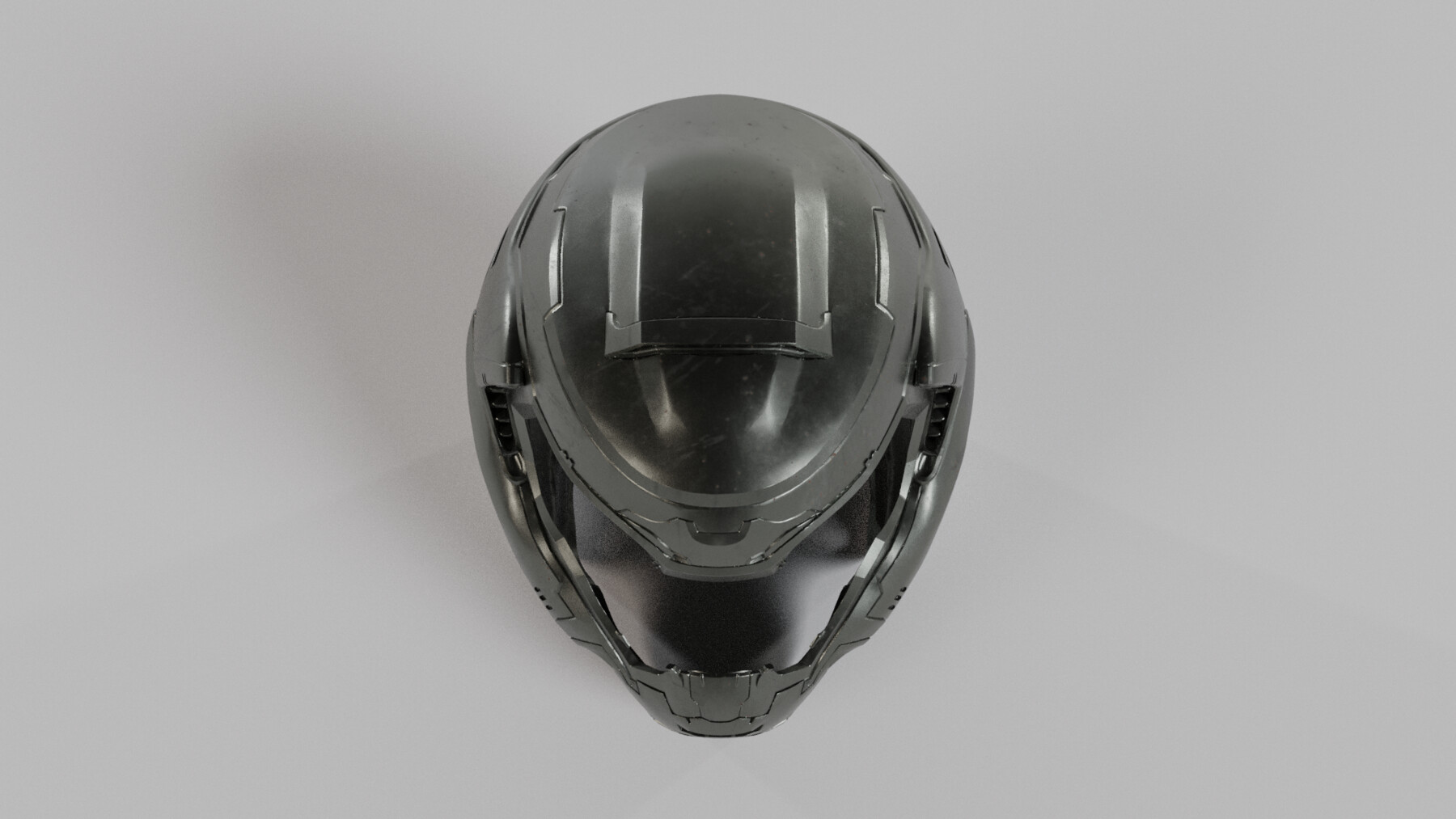 ArtStation Printable Doom eternal helmet airsoft paintball 3D model