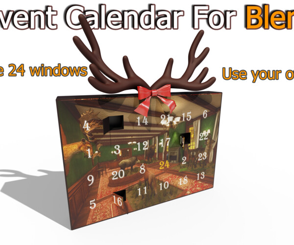 ArtStation Hunter Christmas Advent Calendar Resources