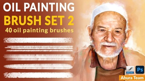 Oil painting brush set 2