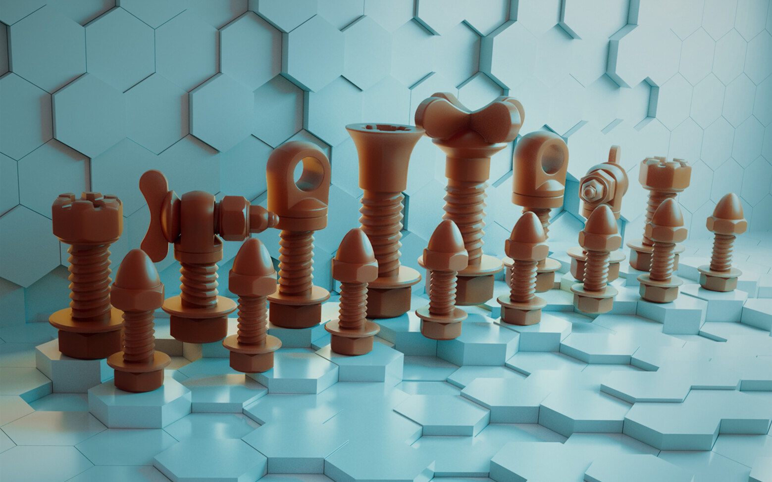 ArtStation - Low poly 3D Chessboard Game assets