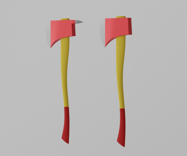 ArtStation - Cartoon Fire Axe | Game Assets
