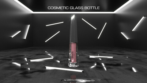 Cosmetic Glass Bottle L