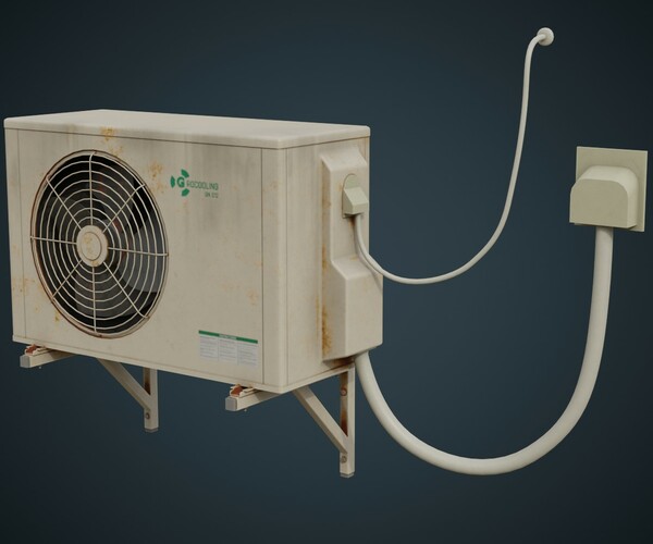 ArtStation Air Conditioner 5B Game Assets