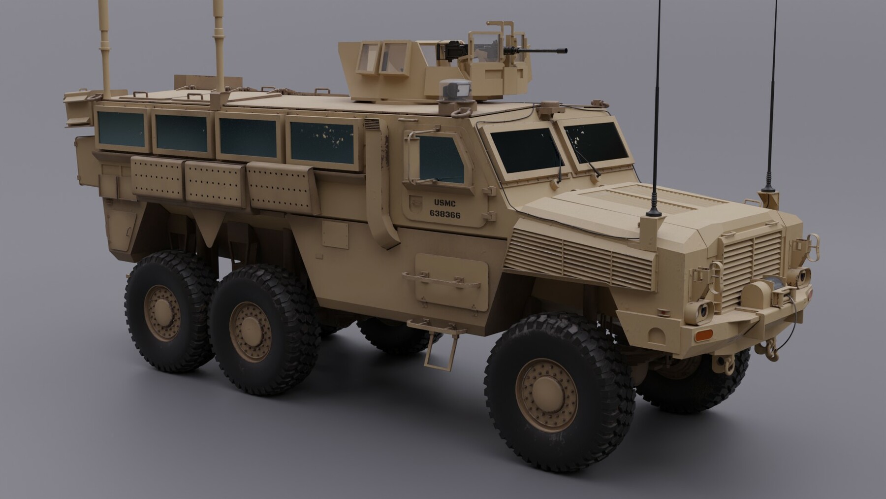 ArtStation - RG-33 MRAP Mine Resistant Vehicle | Game Assets