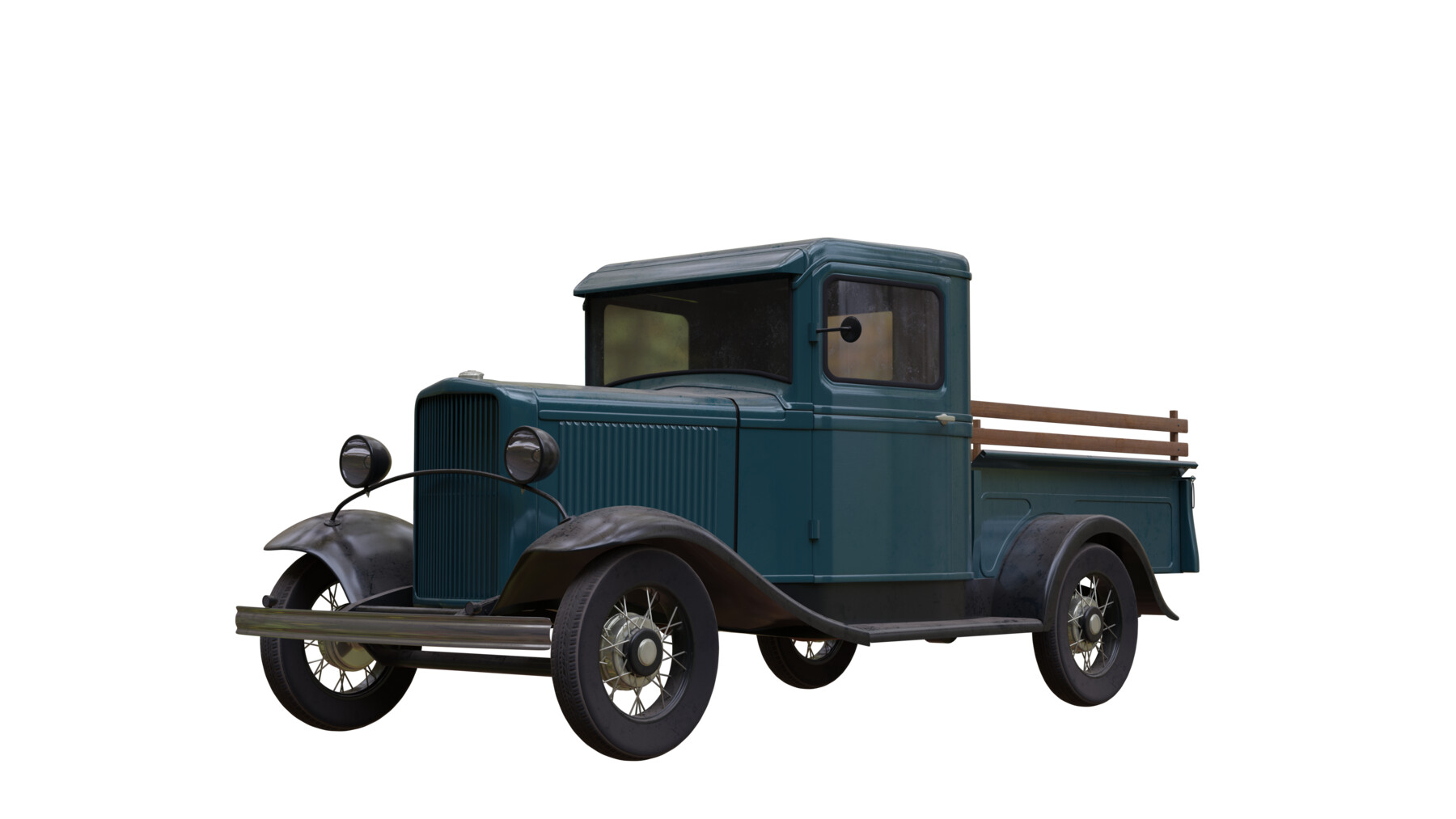 ArtStation - 1932 Ford Model B Pickup | Resources