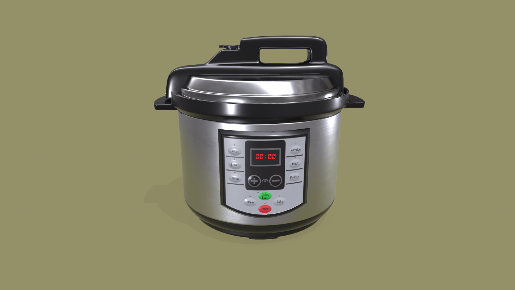 ArtStation Electric Pressure Cooker Game Assets