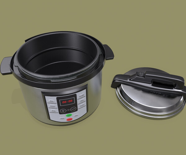 ArtStation Electric Pressure Cooker Game Assets