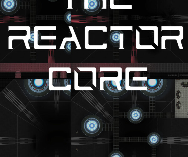 ArtStation - EpisodicMaps: The Reactor Core | Artworks