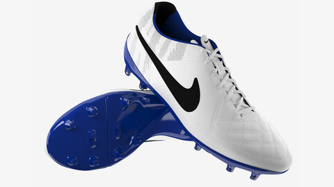 Nike Tiempo football Boots 3d model