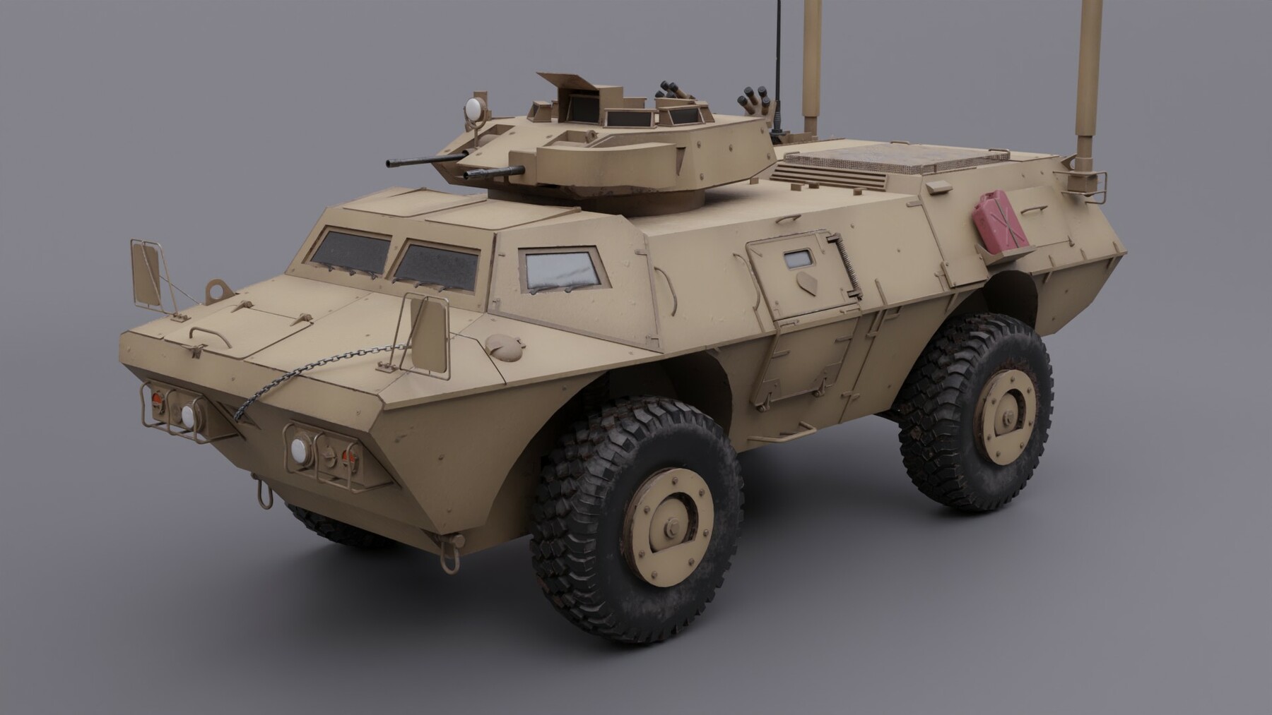 ArtStation - M1117 Guardian Armored Security Vehicle | Game Assets