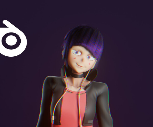 ArtStation Kyouka Jirou Earphone Jack [BNHA] Resources