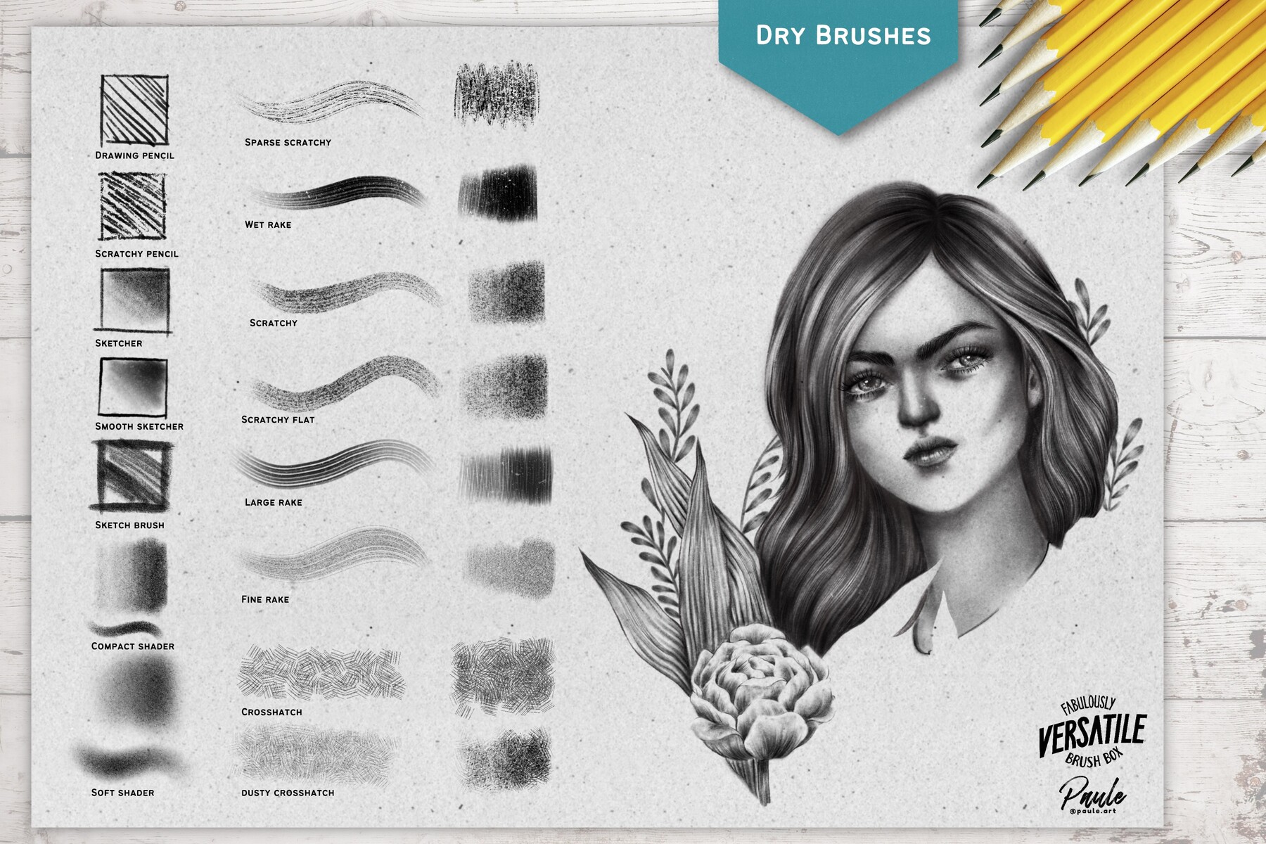 ArtStation - Fabulously Versatile Brush Box for Procreate | Brushes