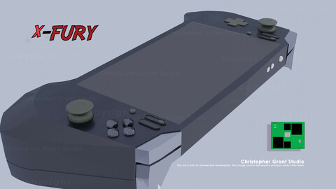 X-FURY Gaming Handheld Design