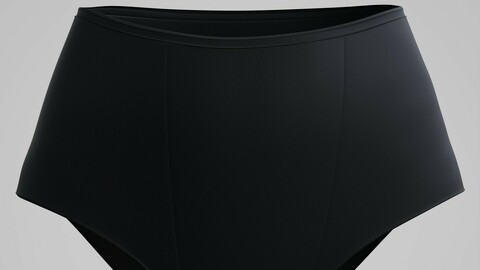 Period briefs -3D female underwear