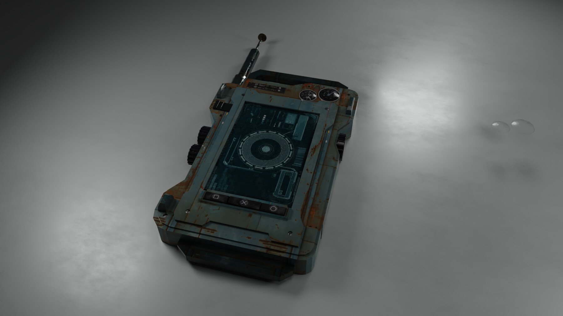 ArtStation - Scifi Personal Digital Assistant PDA Prop | Game Assets