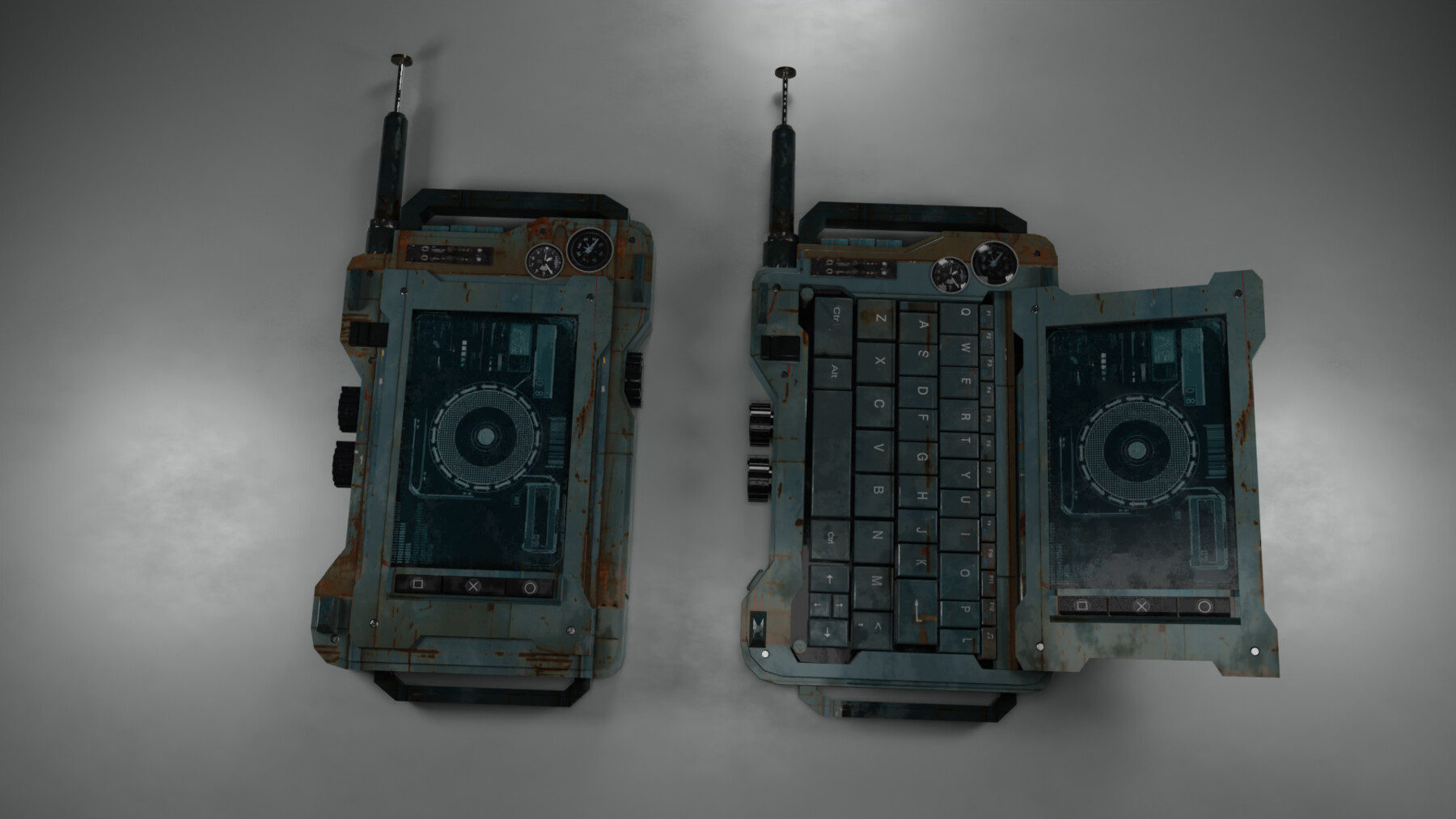 ArtStation - Scifi Personal Digital Assistant PDA Prop | Game Assets