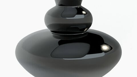 BLACK VASE