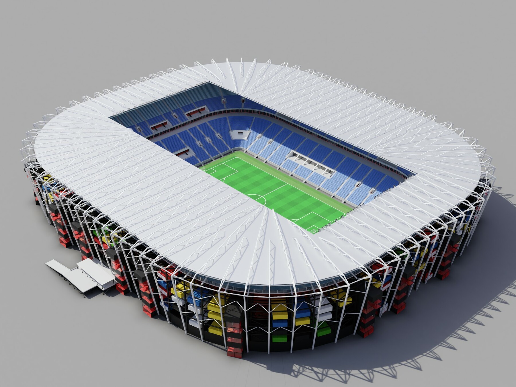 ArtStation - stadium 974 Fifa world cup 2022 | Resources