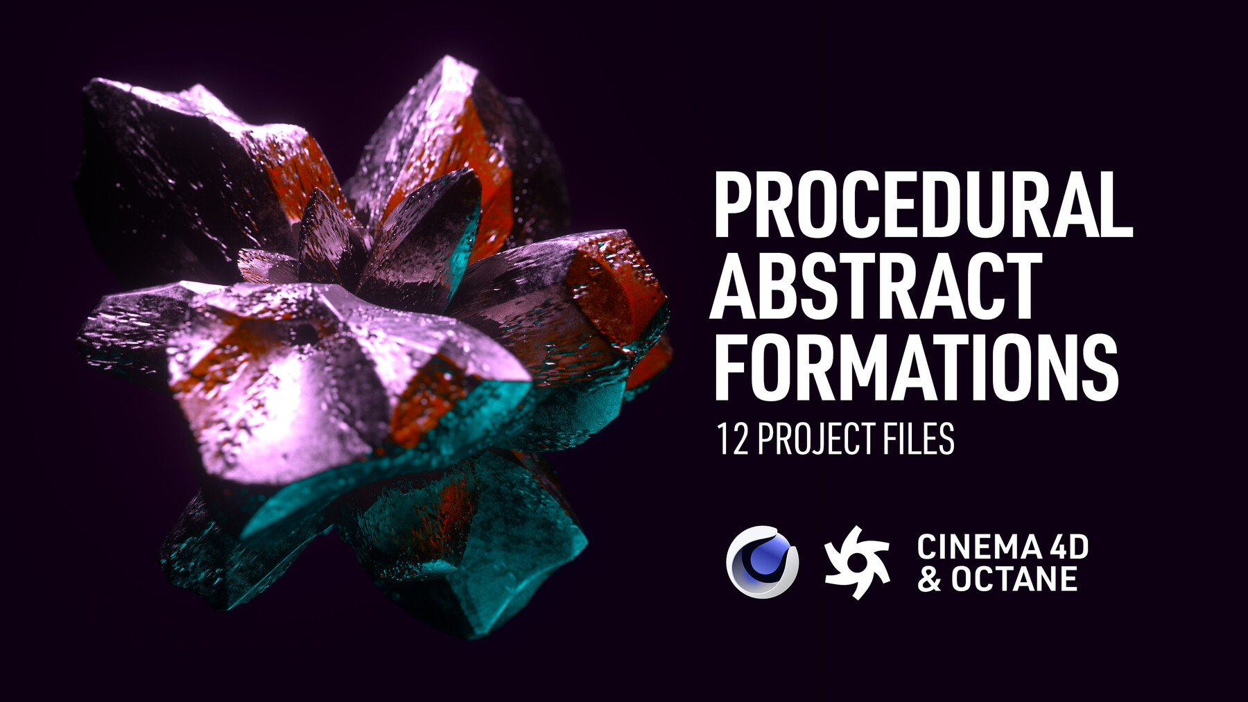 ArtStation - C4D Octane Render Procedural Abstract Formations | Resources