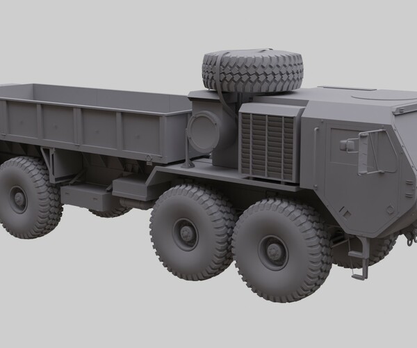 ArtStation - HEMTT US ARMY Truck | Game Assets