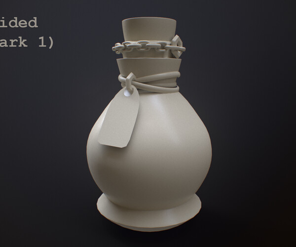 Artstation - Potion - 3d Prop 