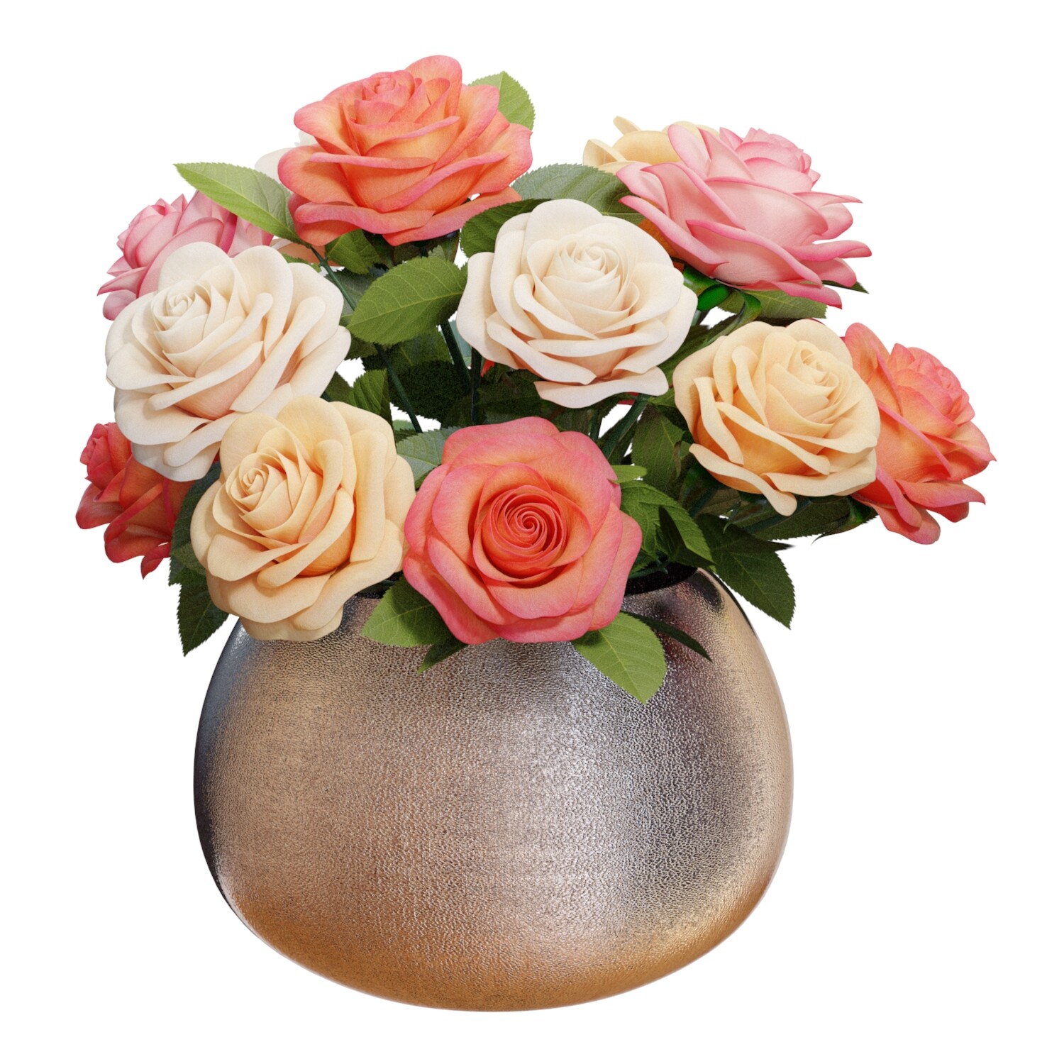 ArtStation - Flower Set 08 / Mixed Roses Bouquet | Resources