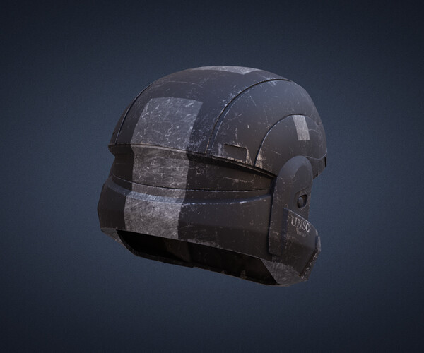 ArtStation - Printable Halo ODST helmet 3D print model | Resources