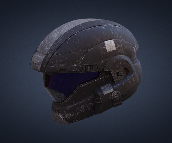 ArtStation - Printable Halo ODST helmet 3D print model | Resources