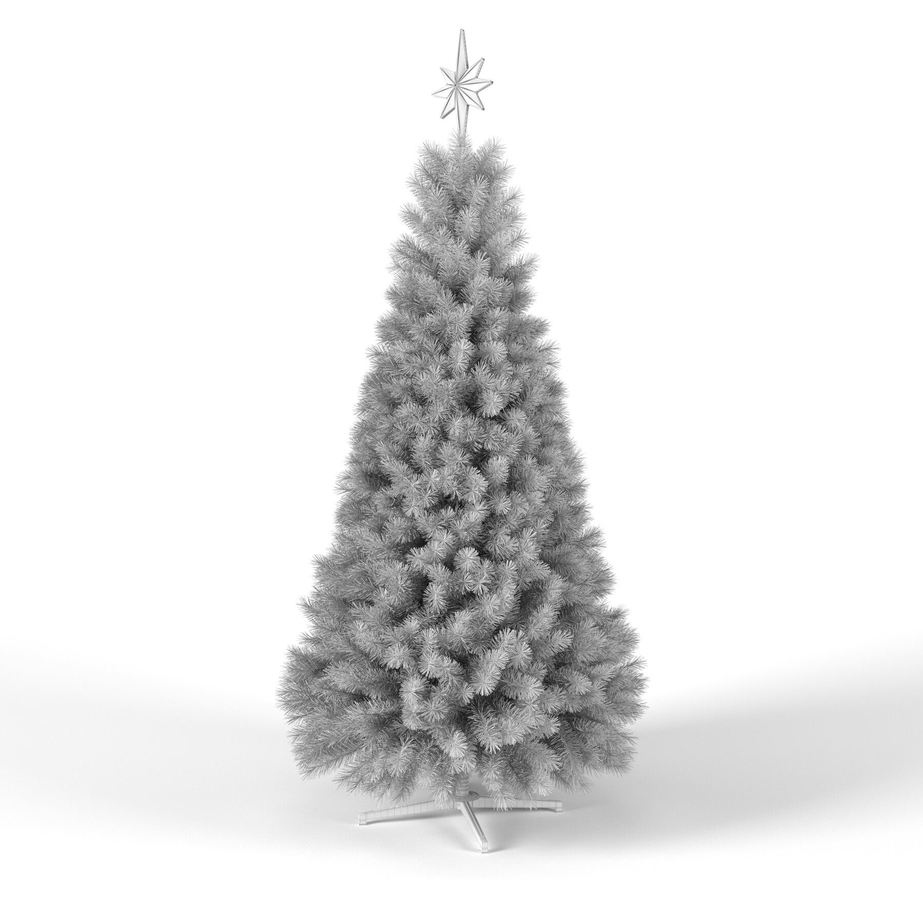 ArtStation - Tree-Christmas Tree with Animated Lights - 9 feet | Resources