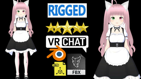 Sora (Updated) - Free VRChat Avatars - VRCMods