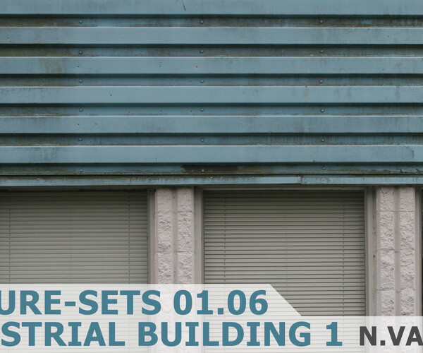 ArtStation - Industrial Building 1 Texture Set | Resources