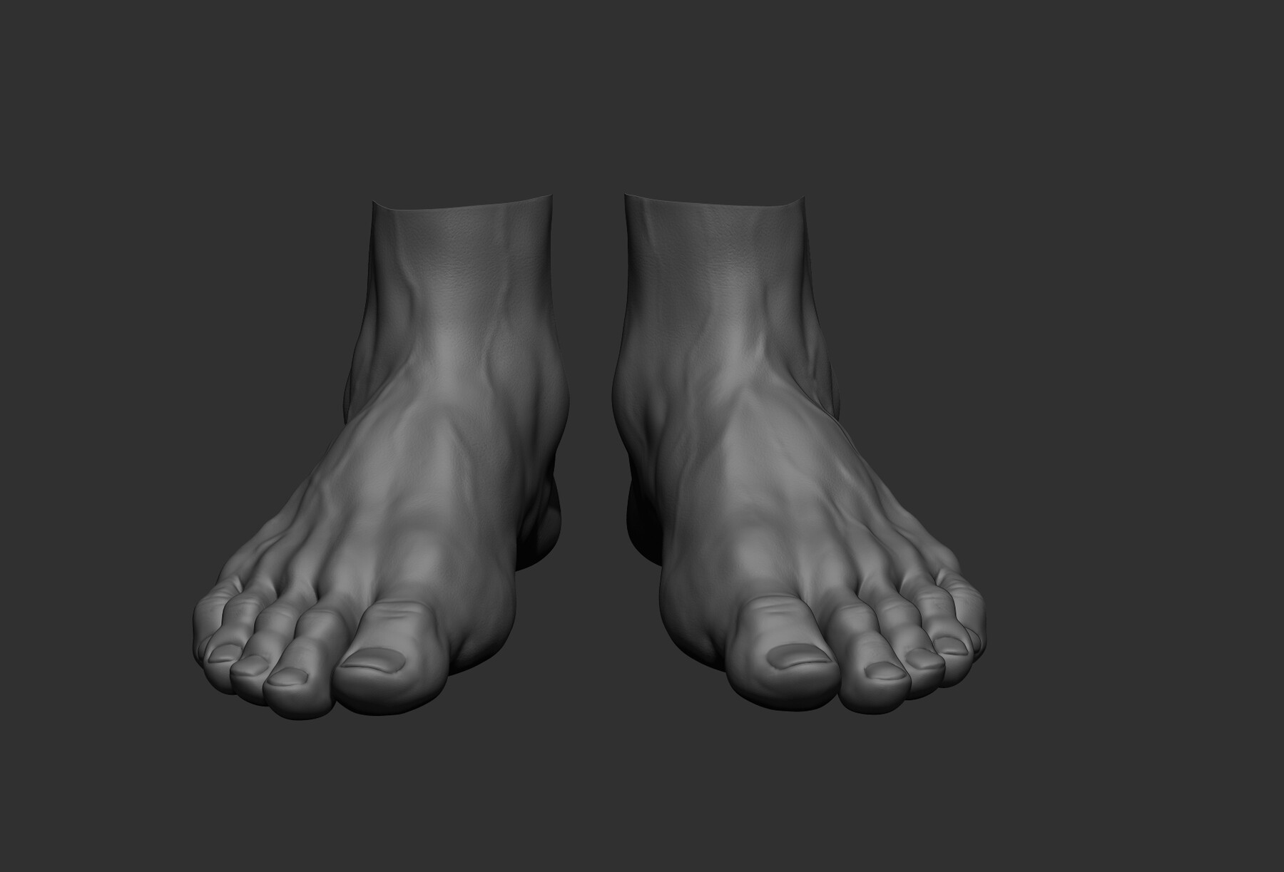 Artstation 8 Male Foot Poses Resources
