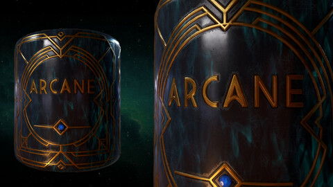 ARCANE Substance Designer material