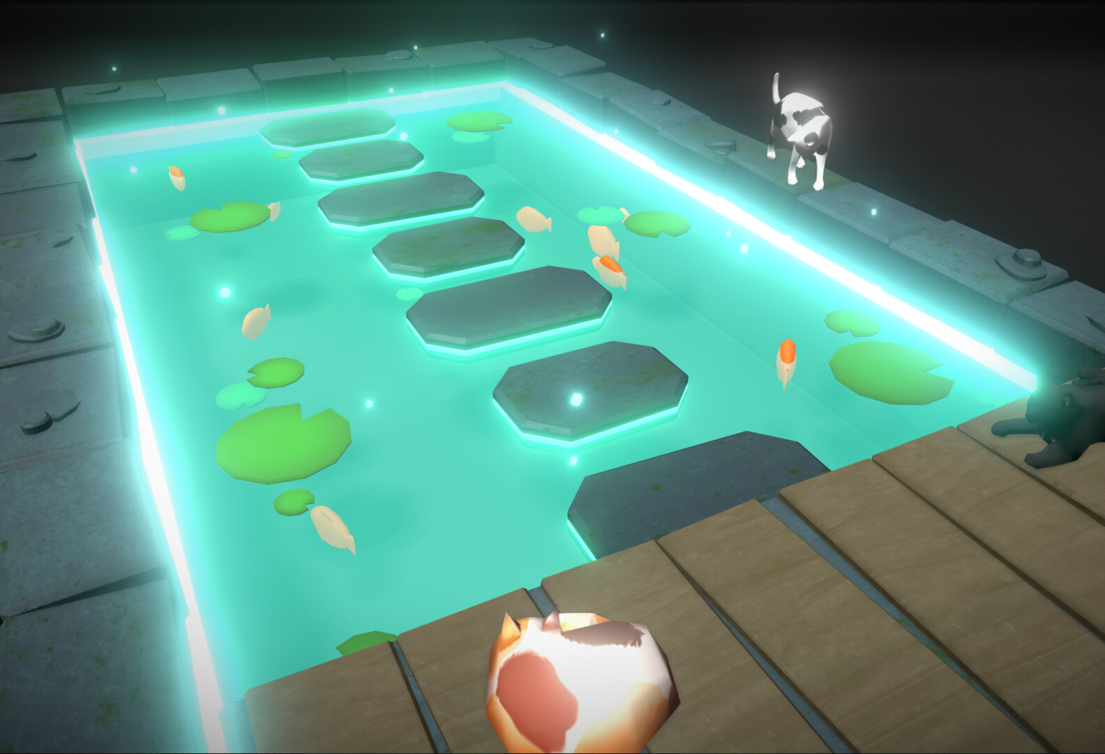 ArtStation Japanese Pond Game Assets