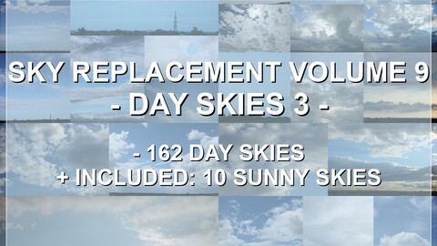 Sky Replacement Volume 9 Day Skies 3