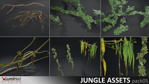 LumiNet | Jungle Assets pack05