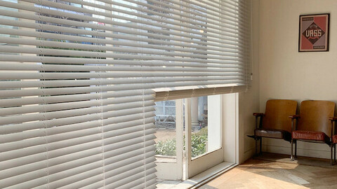 Solid wood paulownia wood blinds wood foam installation without nails