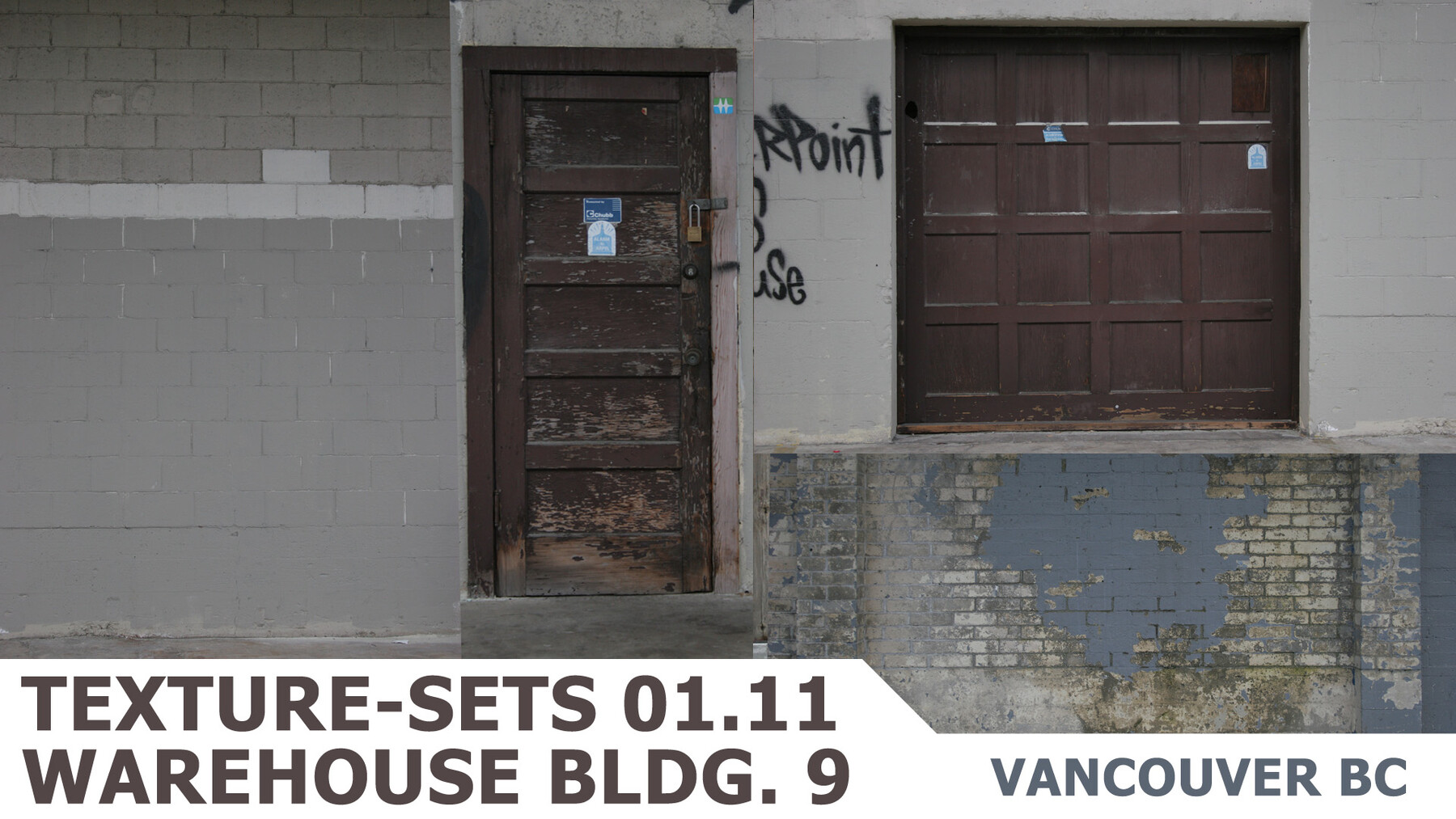 ArtStation Warehouse Building Texture Set / Ref Pak Resources