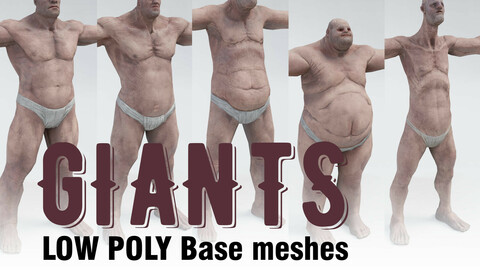Giant - base meshes