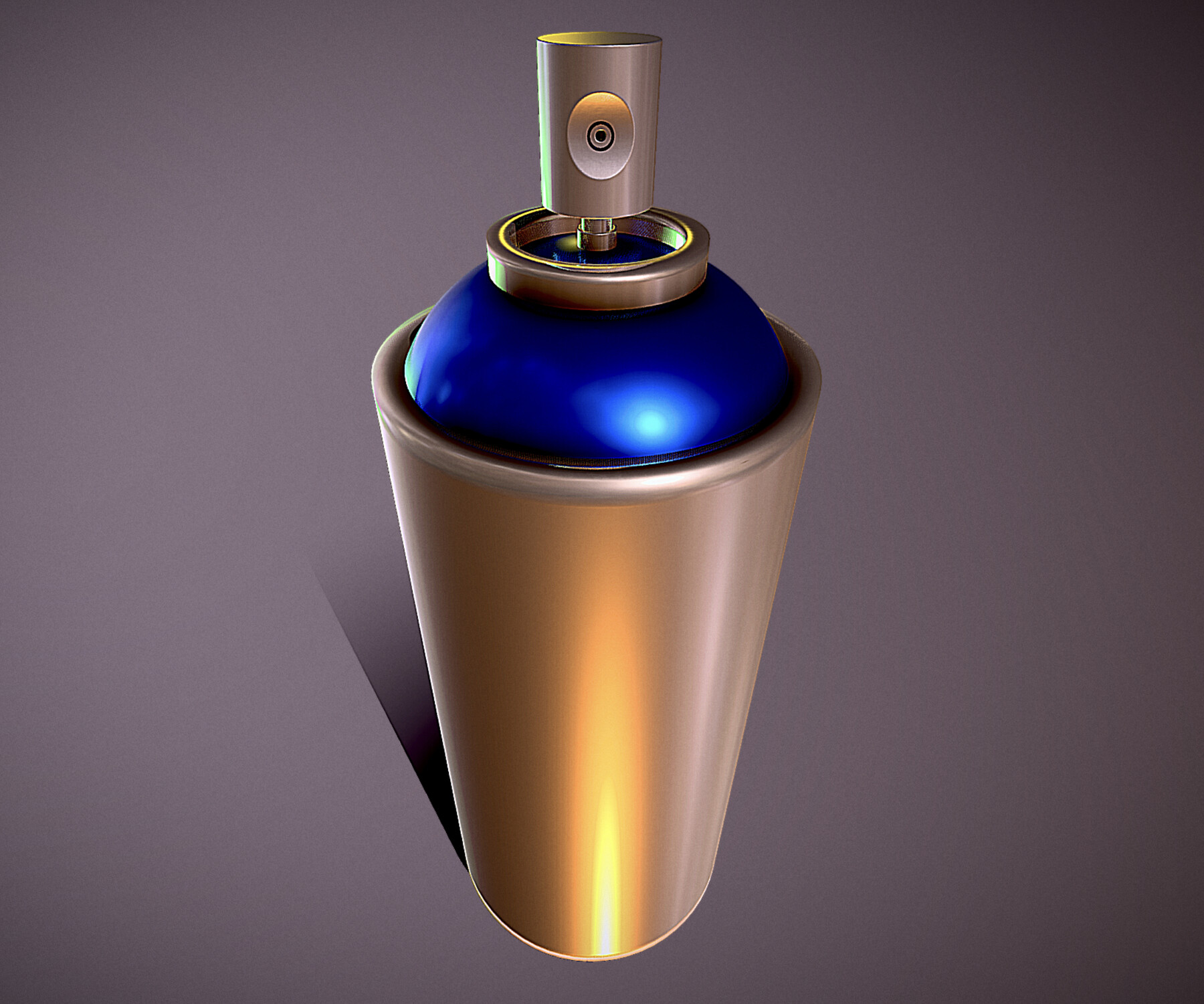 Spray Paint Can, 3D CAD Model Library