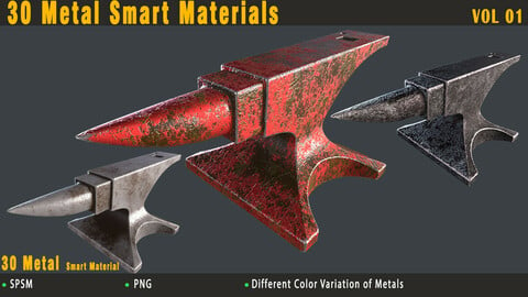 30 Metal Smart Materials - VOL 01