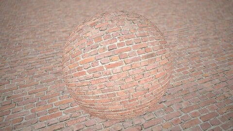 Brick wall (02) - Photogrammetry based Environment Material
